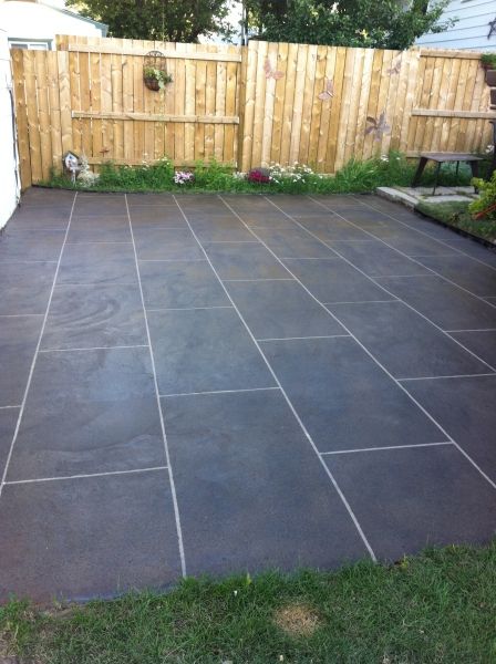 tiles concrete