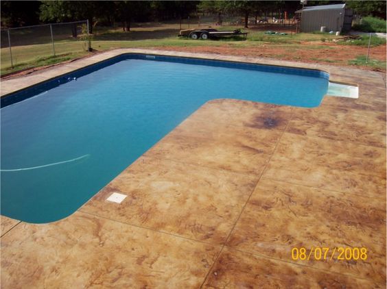 acid stain concrete