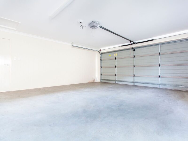 garage with concrete floor